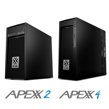 最新インテル プロセッサー搭載、APEXXシリーズ販売開始の